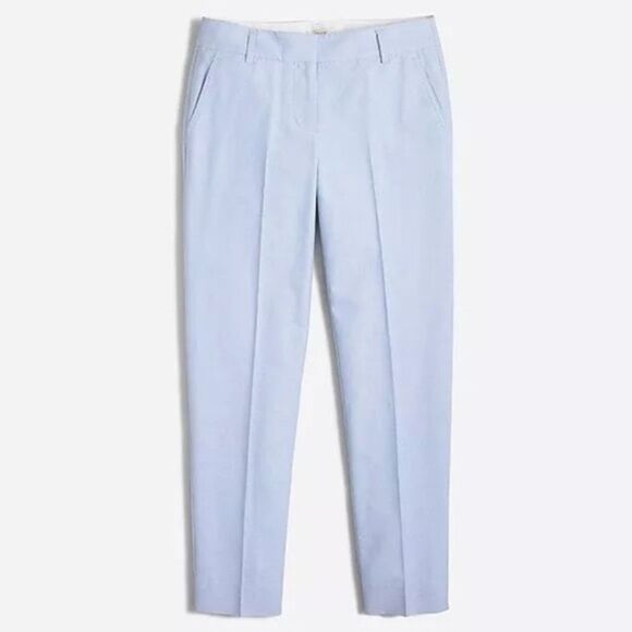 J. Crew 6 Skimmer Oxford Pant - Picture 4 of 6